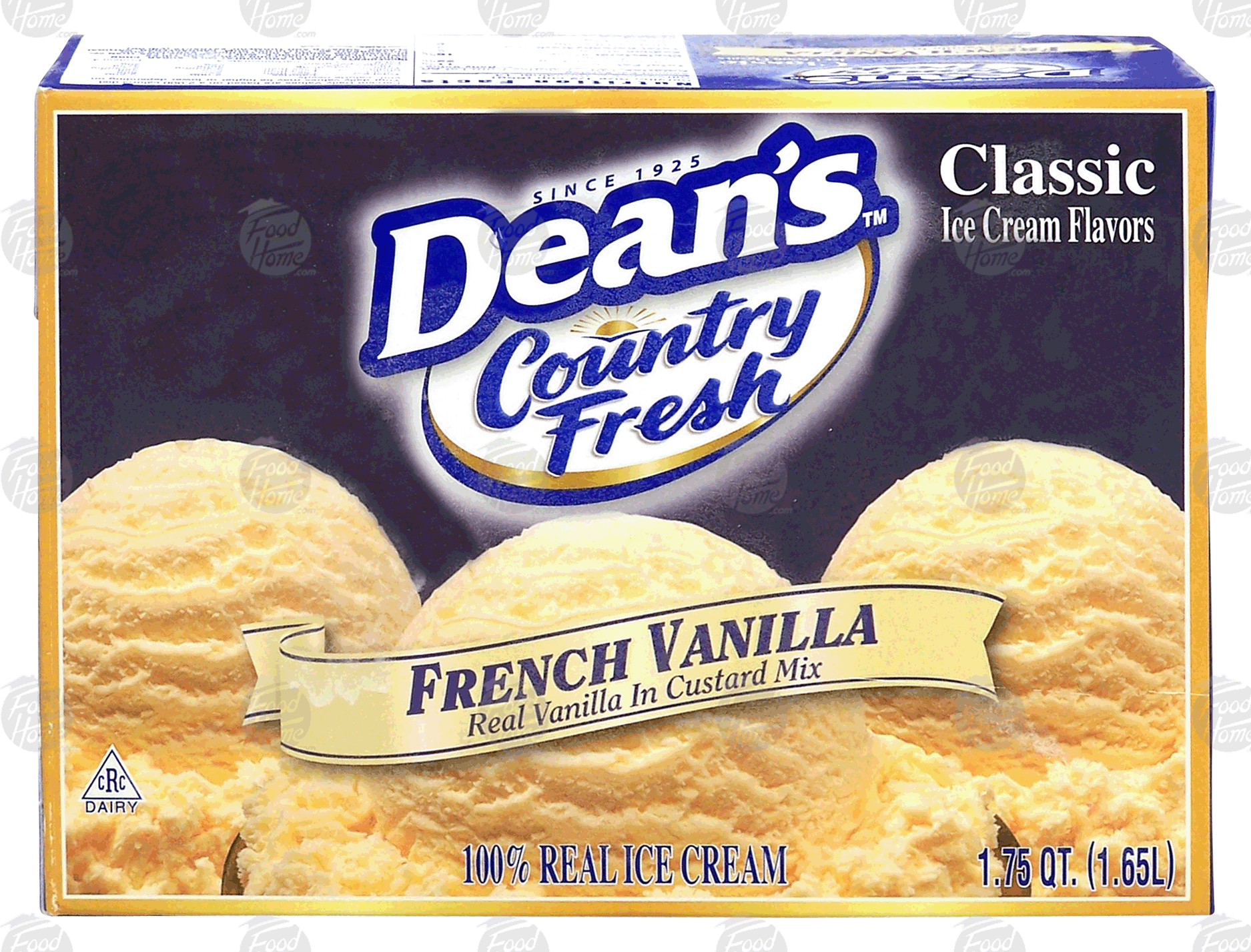 Dean's Country Fresh french vanilla ice cream in custard mix Full-Size Picture